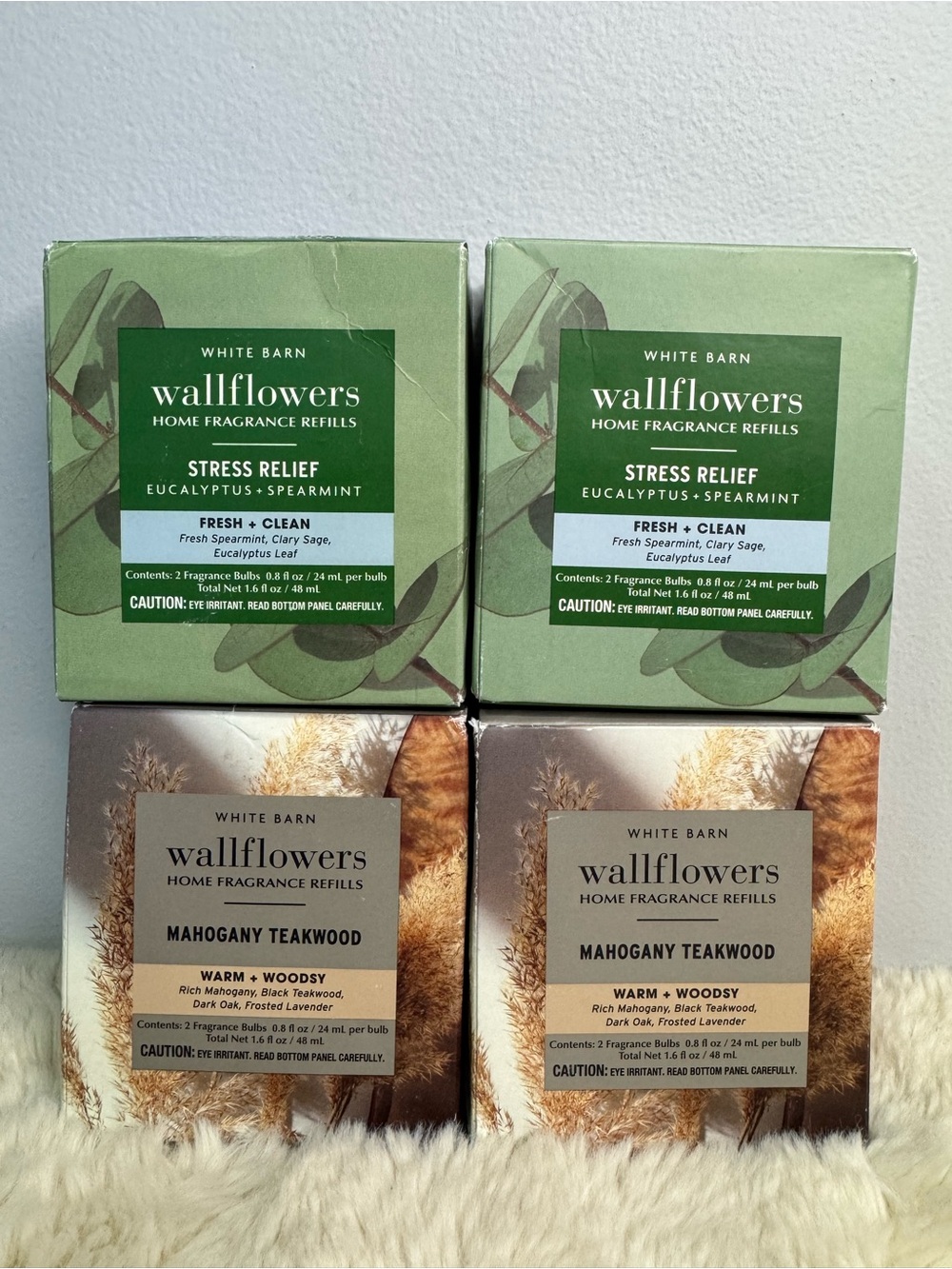 White Barn Wallflowers Home Fragrance Refills – 4 boxes